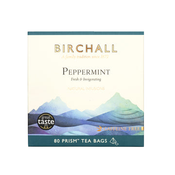 Birchall, Birchall Plant-Based Prism Tea Bags 80pcs - Peppermint, Redber Coffee