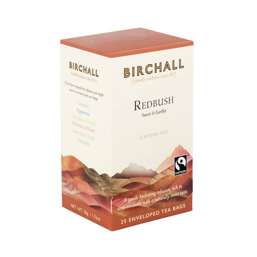 Birchall, Birchall Enveloped Tea Bags 25pcs - Redbush, Redber Coffee