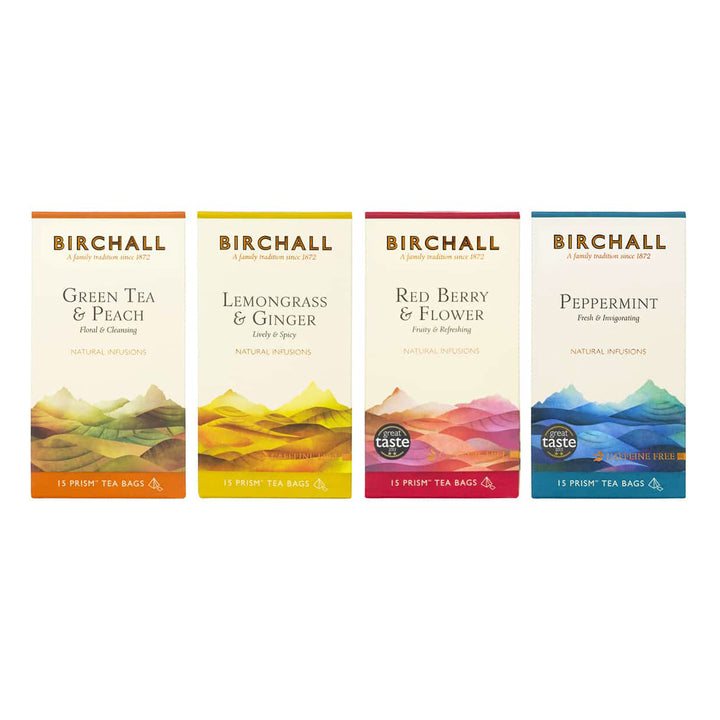 Birchall, Birchall Herbal Tea Collection - Prism Tea Bags, Redber Coffee