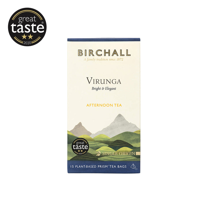 Birchall, Birchall Plant-Based Prism Tea Bags 15pcs - Virunga Afternoon Tea, Redber Coffee