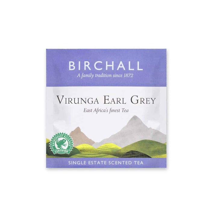 Birchall, Birchall Enveloped Prism Tea Bags 200pcs - Virunga Earl Grey (RFA Certified), Redber Coffee