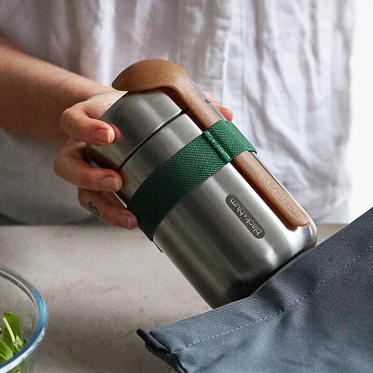 Black+Blum, Black+Blum Food Flask - Olive, Redber Coffee