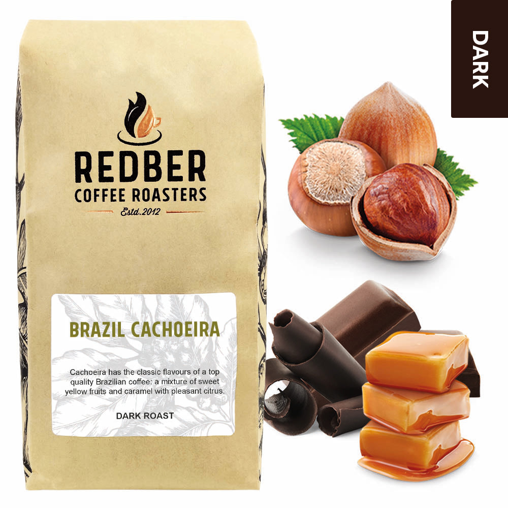 Redber, BRAZIL FINCA CACHOEIRA (NATURAL) - Dark Roast Coffee, Redber Coffee