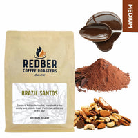 Redber, BRAZIL SANTOS - Medium Roast Coffee, Redber Coffee
