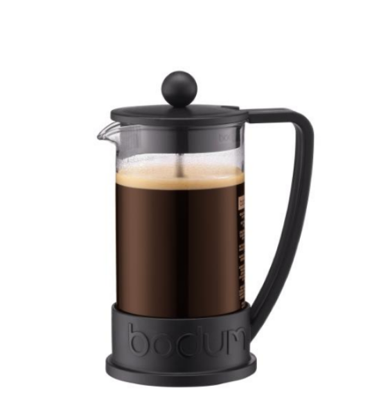 Bodum Brazil 3 cup 0.35L Cafetiere Black Redber Coffee Roasters