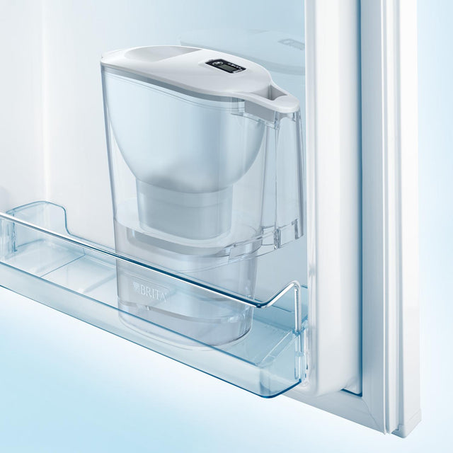 Brita, BRITA ALUNA Cool Water Filter Jug - 2.4L, White with 1 MAXTRA Cartridge, Redber Coffee