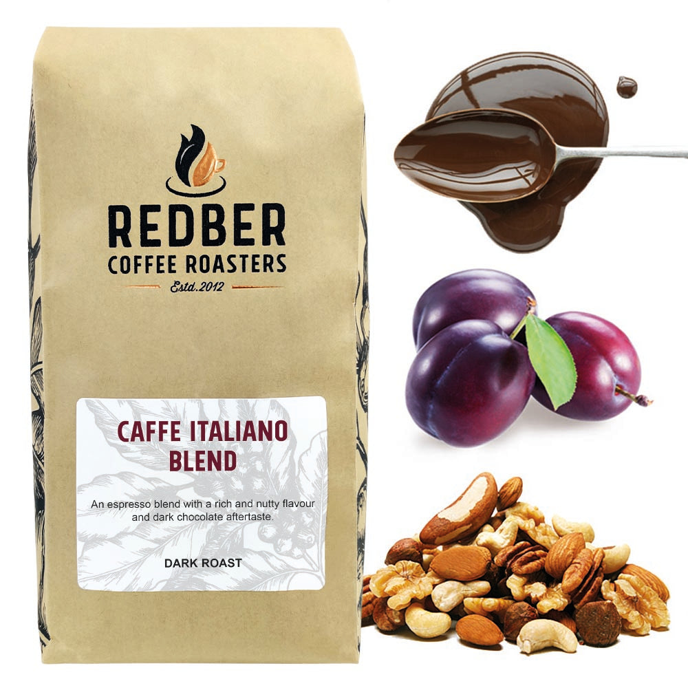Redber, CAFFÈ ITALIANO COFFEE BLEND, Redber Coffee