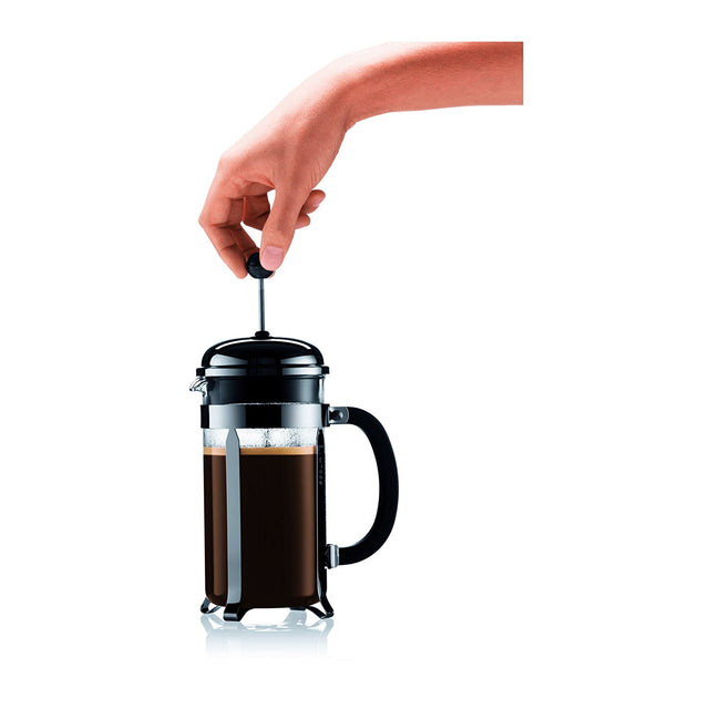 Bodum, Bodum Chambord Set - Cafetiere 1 L & Vacuum Travel Mug - K11068-01, Redber Coffee