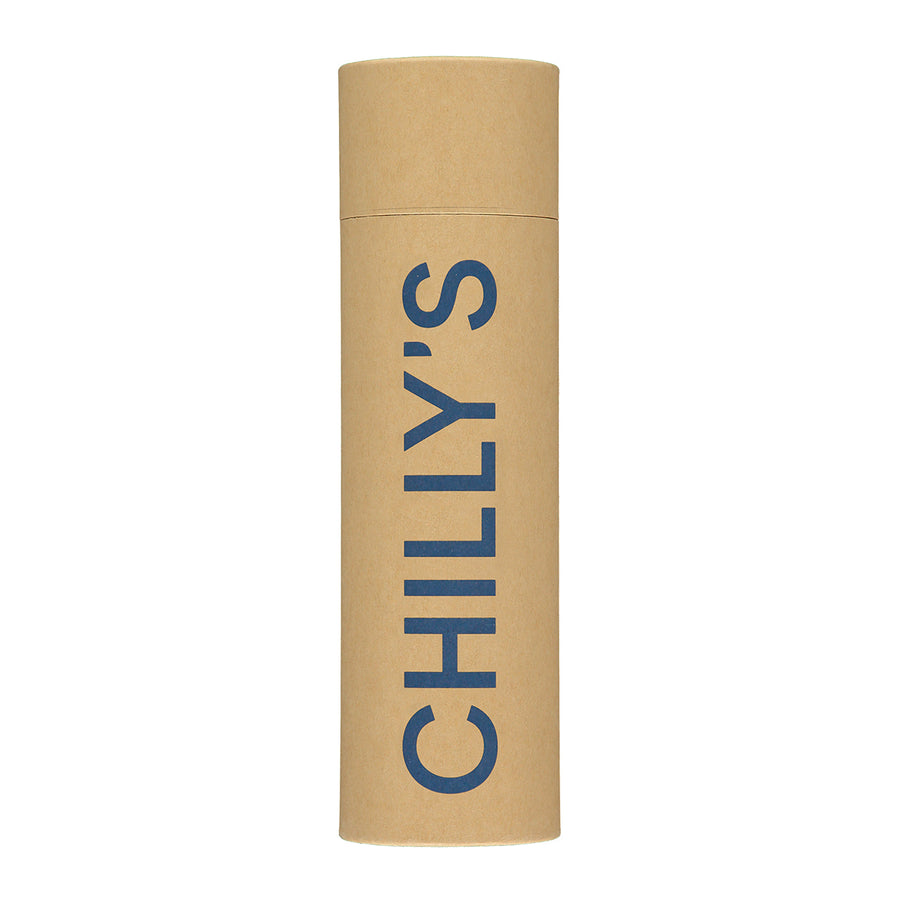 Chilly's, Chilly's Vacuum Insulated Stainless Steel 500ml Drinking Bottle  - Matte All Blue, Redber Coffee
