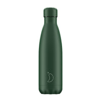 Chilly's, Chilly's Vacuum Insulated Stainless Steel 500ml Drinking Bottle  - Matte All Green, Redber Coffee
