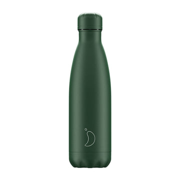 Chilly's, Chilly's Vacuum Insulated Stainless Steel 500ml Drinking Bottle  - Matte All Green, Redber Coffee