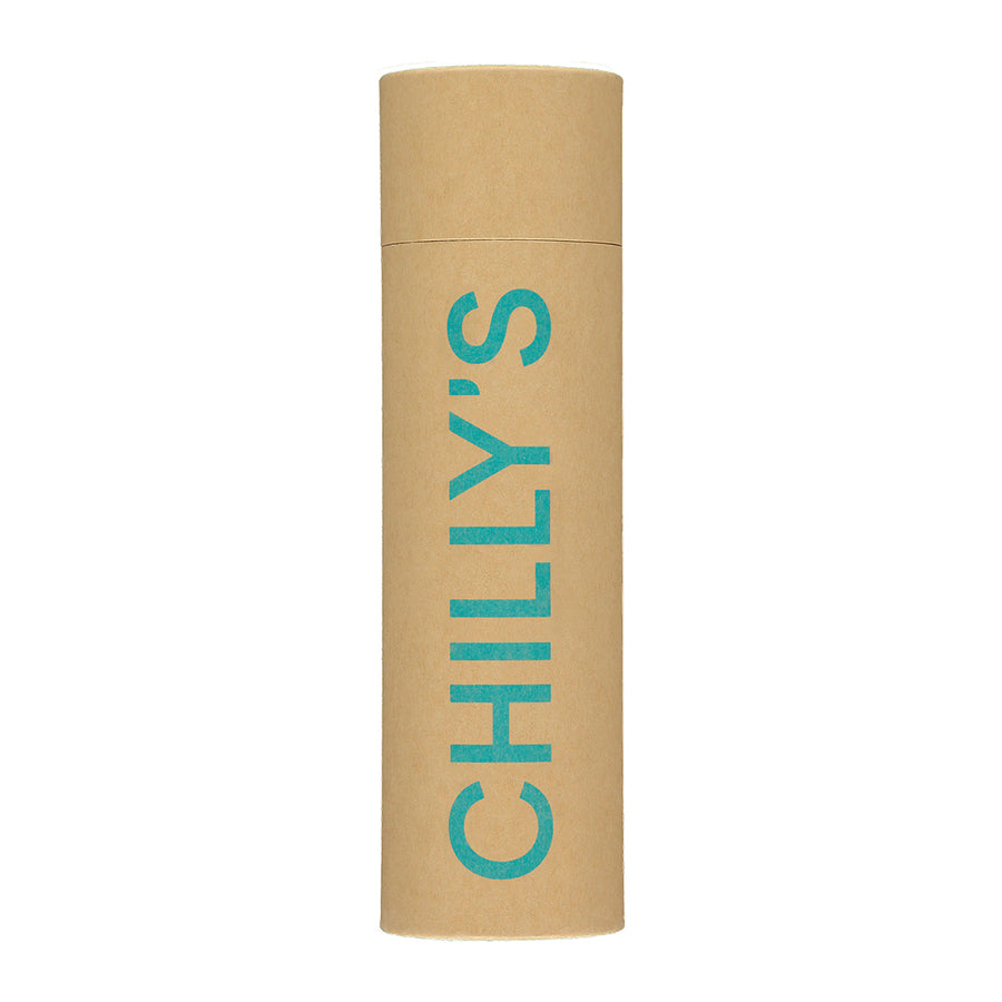Chilly's, Chilly's Vacuum Insulated Stainless Steel 500ml Drinking Bottle - Pastel All Blue, Redber Coffee