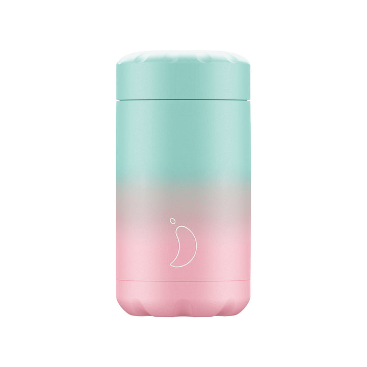 Chilly's, Chilly's Insulated Stainless Steel 500ml Food Pot - Gradient Pastel, Redber Coffee
