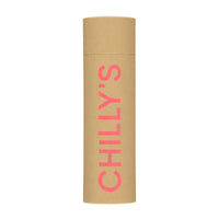 Chilly's, Chilly's Vacuum Insulated Stainless Steel 500ml Drinking Bottle - Pastel All Coral, Redber Coffee