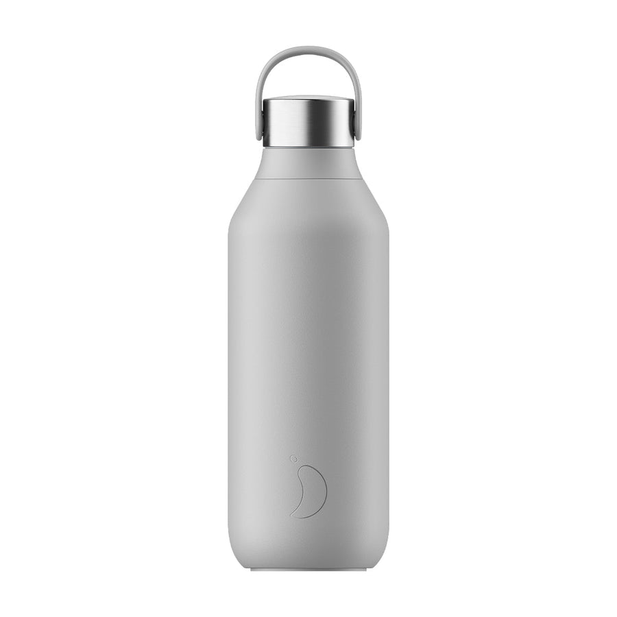Chilly's, Chilly's Vacuum Insulated Stainless Steel 500ml Drinking Bottle Series 2 - Granite Grey, Redber Coffee