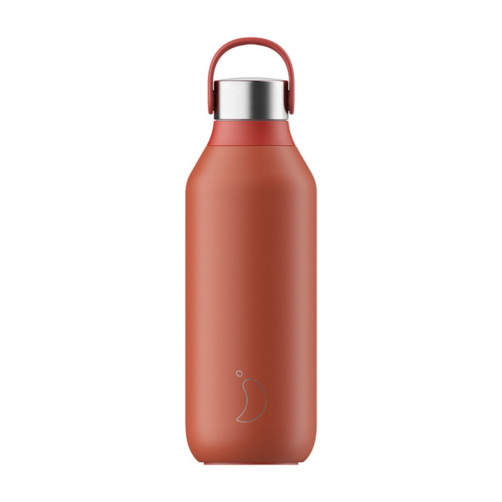 Chilly's, Chilly's Vacuum Insulated Stainless Steel 500ml Drinking Bottle Series 2 - Maple Red, Redber Coffee