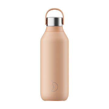 Chilly's, Chilly's Vacuum Insulated Stainless Steel 500ml Drinking Bottle Series 2 - Peach Orange, Redber Coffee