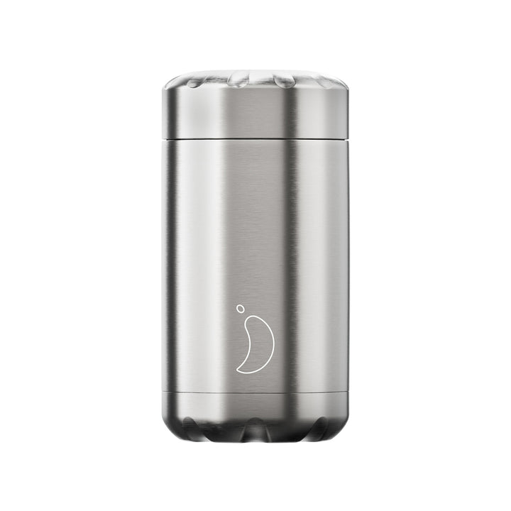 Chilly's, Chilly's Insulated Stainless Steel 500ml Food Pot - Stainless Steel, Redber Coffee