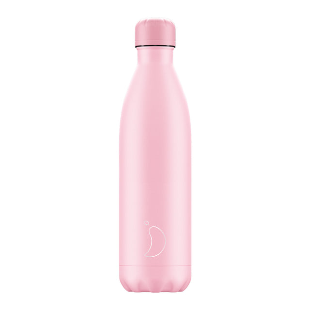 Chilly's, Chilly's Vacuum Insulated Stainless Steel 750ml Drinking Bottle - Pastel All Pink, Redber Coffee
