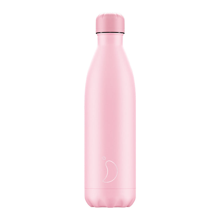 Chilly's, Chilly's Vacuum Insulated Stainless Steel 750ml Drinking Bottle - Pastel All Pink, Redber Coffee