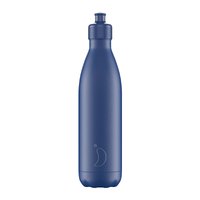 Chilly's, Chilly's Vacuum Insulated Stainless Steel 750ml Sports Drinking Bottle  - Matte Blue, Redber Coffee