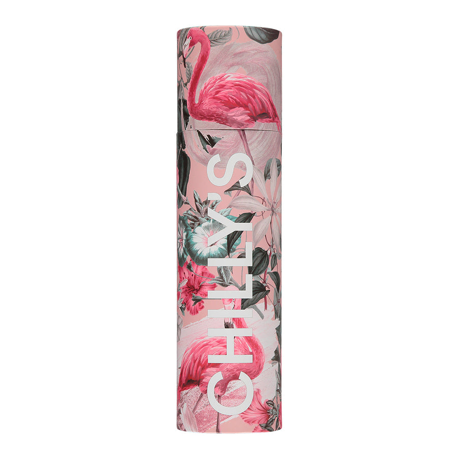 Chilly's, Chilly's Vacuum Insulated Stainless Steel 750ml Drinking Bottle - Tropical Flamingo, Redber Coffee