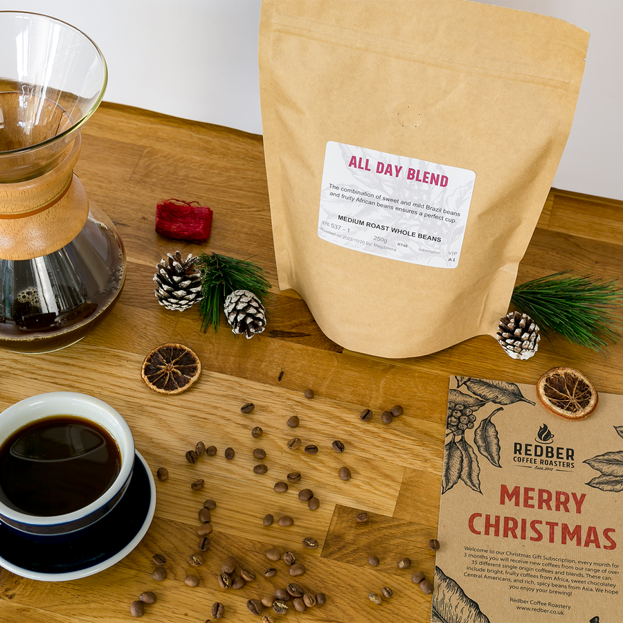 Redber, CHRISTMAS GIFT COFFEE SUBSCRIPTION - SURPRISE ME  - 6 MONTHS, Redber Coffee