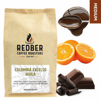 Redber, COLOMBIA EXCELSO HUILA - Medium Roast Coffee, Redber Coffee