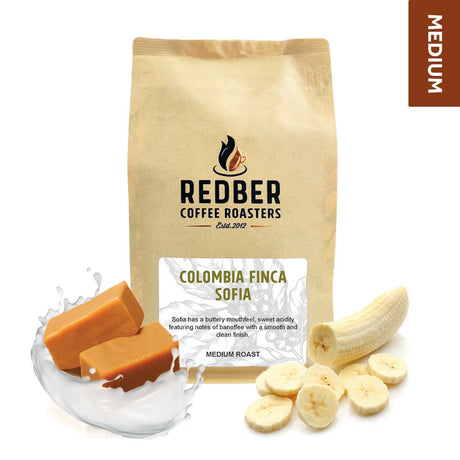 Redber, COLOMBIA FINCA SOFIA - Medium Roast Coffee, Redber Coffee