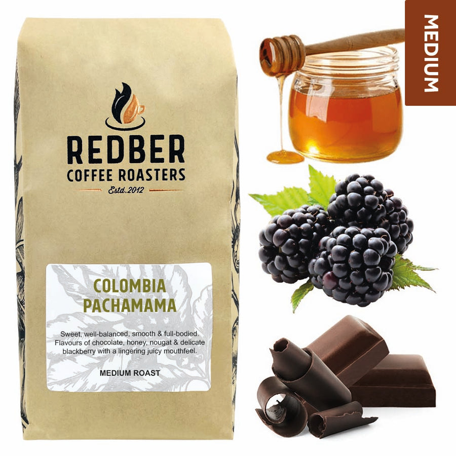 Redber, COLOMBIA PACHAMAMA - Medium Roast Coffee, Redber Coffee