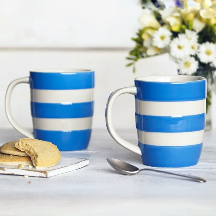 Cornishware, Cornishware Cornish Mug 12oz - Blue, Redber Coffee