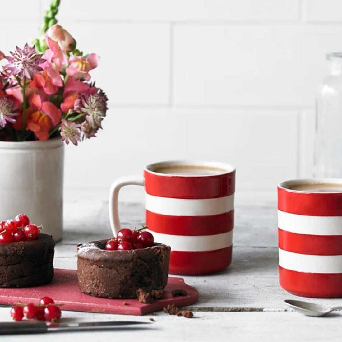 Cornishware, Cornishware Cornish Mug 10oz - Red, Redber Coffee