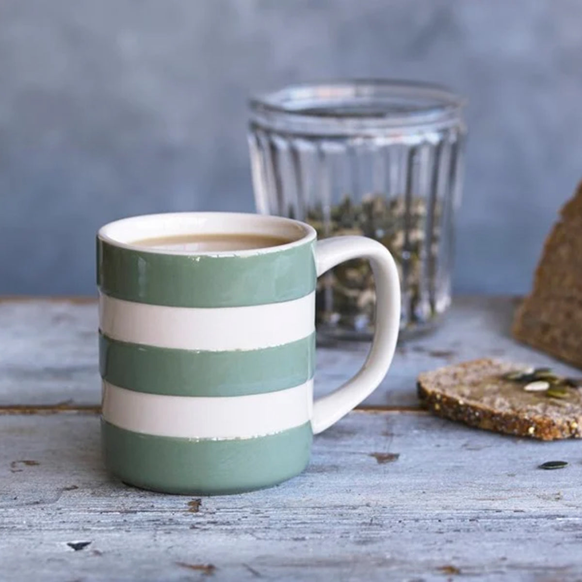 Cornishware, Cornishware Cornish Mug 10oz - Willow Green, Redber Coffee