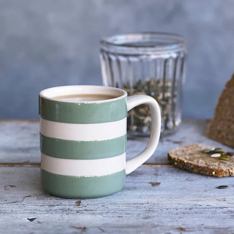 Cornishware, Cornishware Cornish Mug 10oz - Willow Green, Redber Coffee