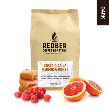 Redber, COSTA RICA HERMOSA HONEY - Dark Roast Coffee, Redber Coffee