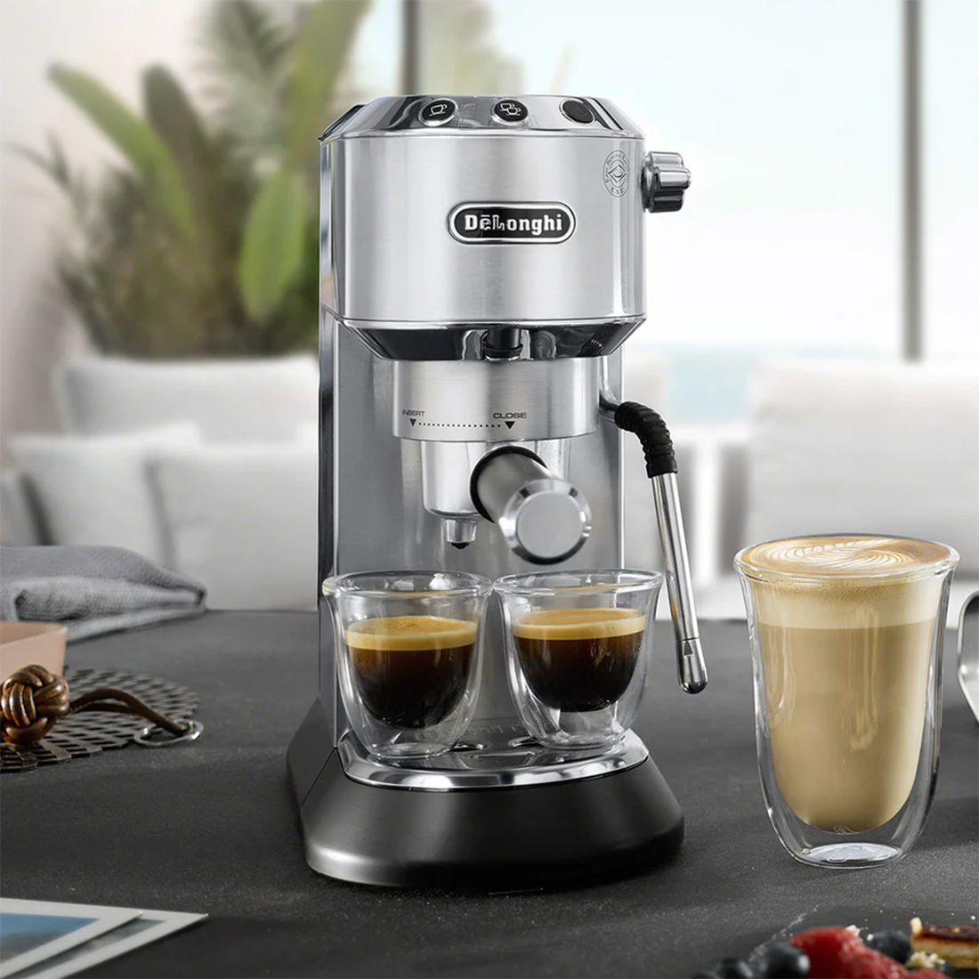 De'Longhi Dedica Arte Manual Espresso Coffee Machine – Redber Coffee
