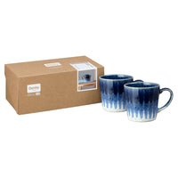 Denby, Denby Studio Blue Accent Mugs - Set of 2, Redber Coffee