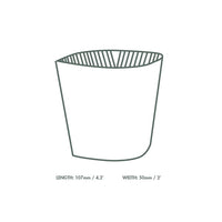 Vegware, Vegware Compostable Cup Clutch for 79 Series Cups (Case of 1000), Redber Coffee