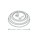 Vegware, Vegware Compostable Coffee CPLA Cup Lids 110ml / 4oz (Pack of 2000), Redber Coffee