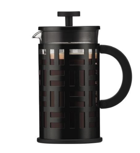 Bodum, Bodum Eileen 8 cup, 1 L Cafetiere - Black - 11195-01, Redber Coffee
