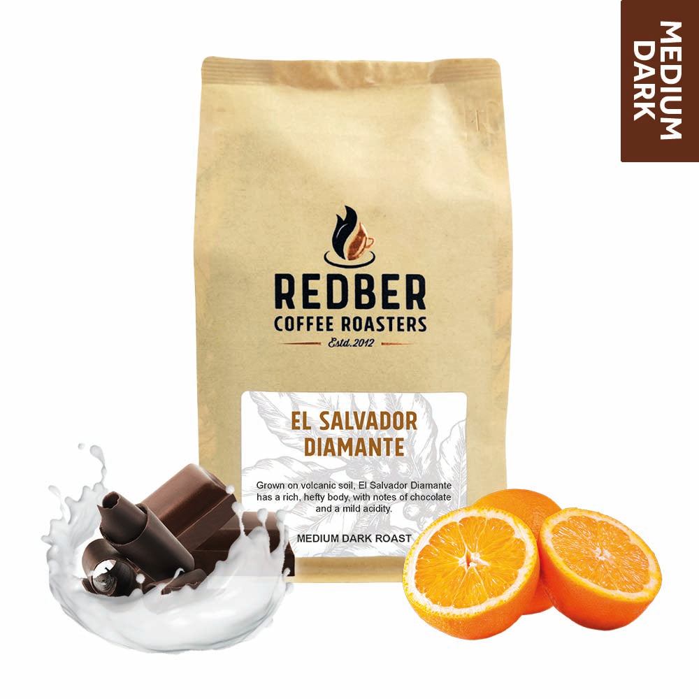 Redber, EL SALVADOR DIAMANTE (SHG) - Medium-Dark Roast Coffee Auto renew, Redber Coffee