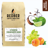 Redber, ETHIOPIA YIRGACHEFFE KOKE - Medium-Dark Roast Coffee, Redber Coffee