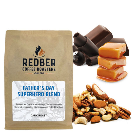 Redber, Father's Day Superhero Coffee Blend, Redber Coffee