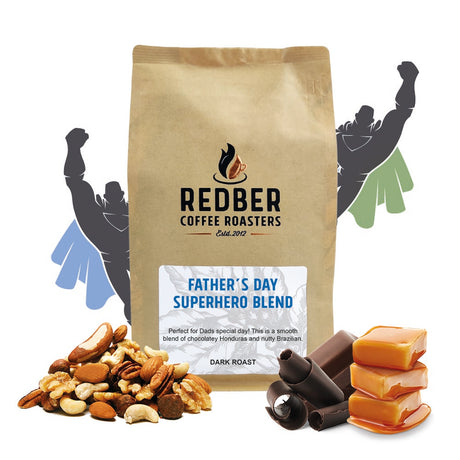 Redber, Father's Day Superhero Coffee Blend, Redber Coffee