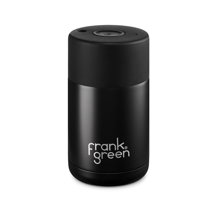 Frank Green, Frank Green 10oz/295ml Ceramic Reusable Cup - Black, Redber Coffee