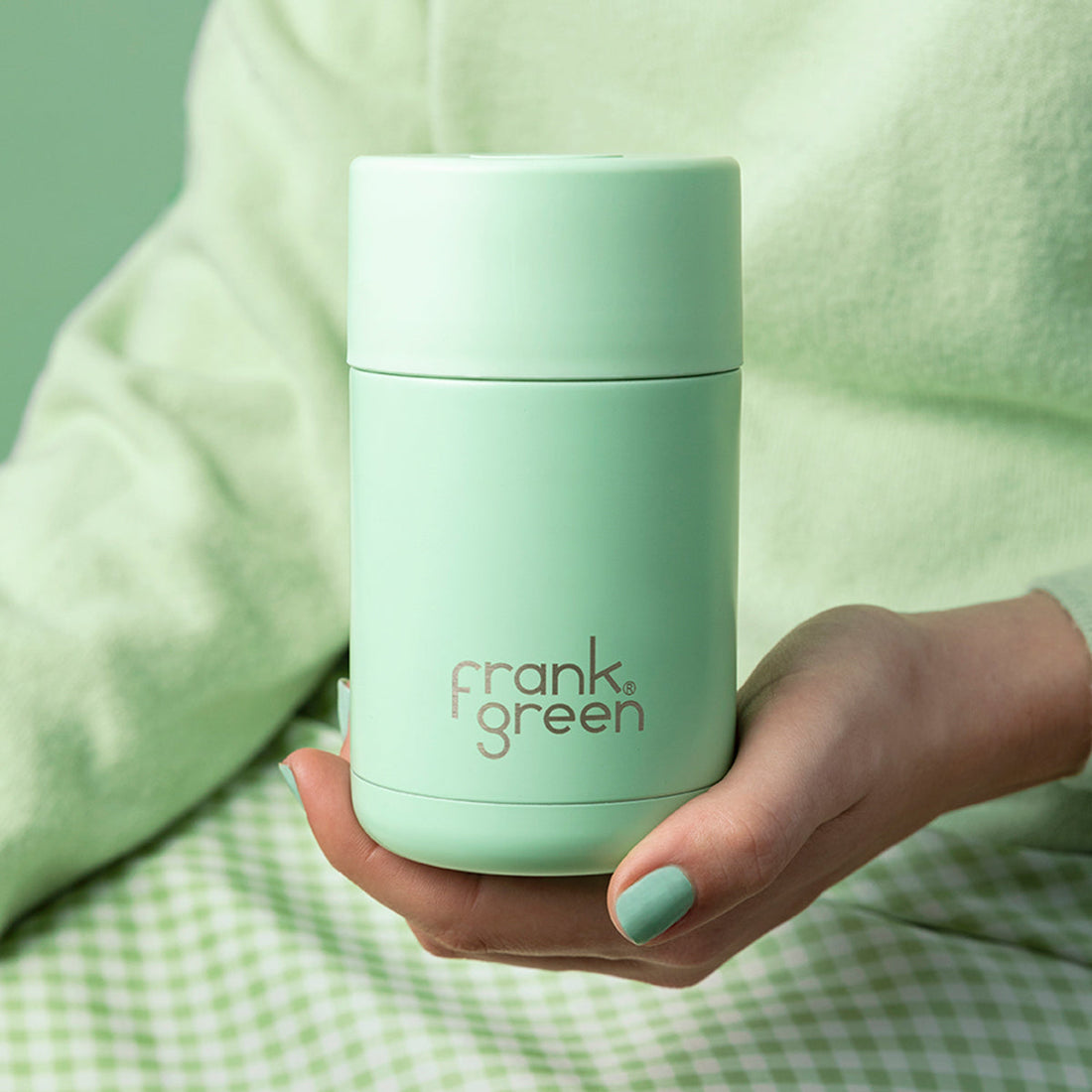 Frank Green, Frank Green 10oz/295ml Ceramic Reusable Cup - Mint Gelato (Limited Edition), Redber Coffee