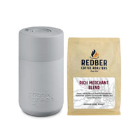 Frank Green, Frank Green 12oz/340ml Original Reusable Cup with 250g Coffee, Redber Coffee