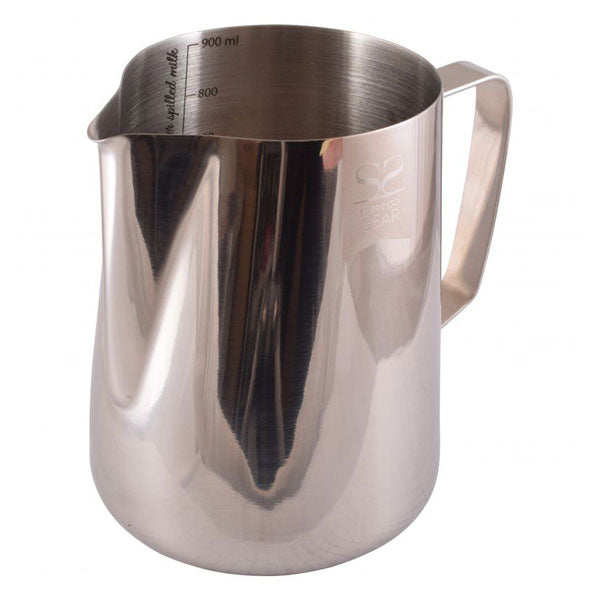 Espresso Gear, ESPRESSO GEAR - MILK PITCHER - Lined, Stainless Steel (900ml/30oz), Redber Coffee