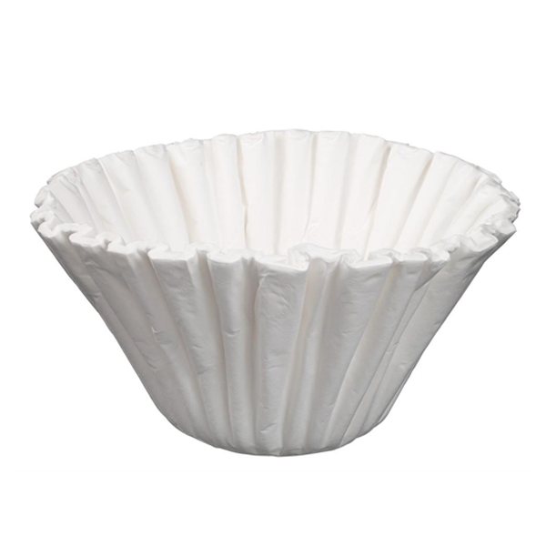 Midwest Market Force, Generic 10-13 Litre Paper Coffee Filter Cups, 250 pcs,  B10, Redber Coffee