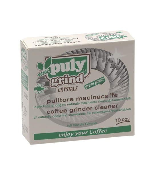 Puly, Puly Grind Crystals - Coffee Grinder Cleaner 10 sachets, Redber Coffee
